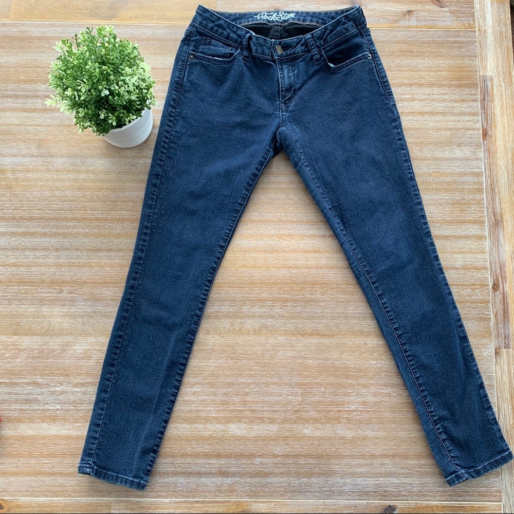 Old Navy The Rock Star Dark Wash Leggings Size 10